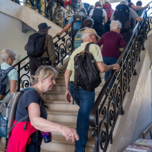 Nous montons dans la mairie de Craonne