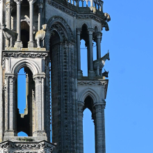 Détail d'une tour de la cathédrale