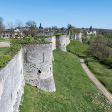 Château de Coucy - Les remparts