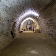 Château de Coucy. La cave