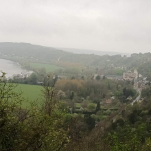 Vue sur la Roche Guyon