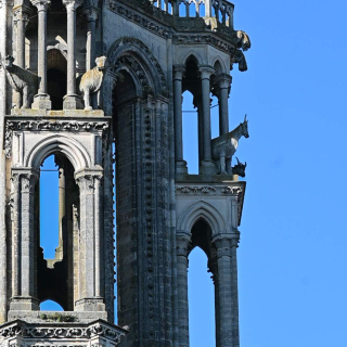 Détail d'une tour de la cathédrale
